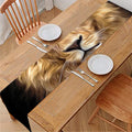 Leo Portrait Print Table Runner