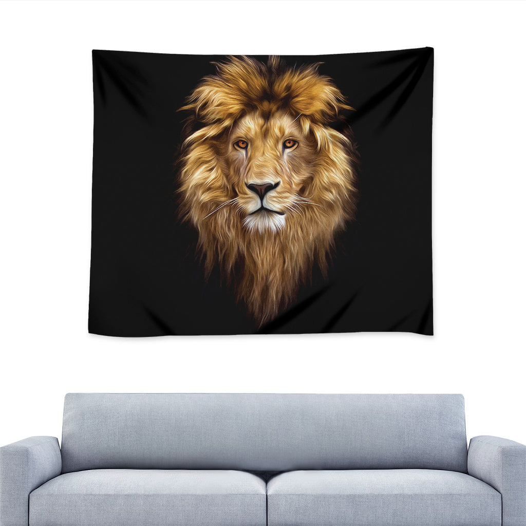 Leo Portrait Print Tapestry