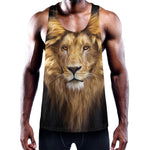 Leo Portrait Print Training Tank Top