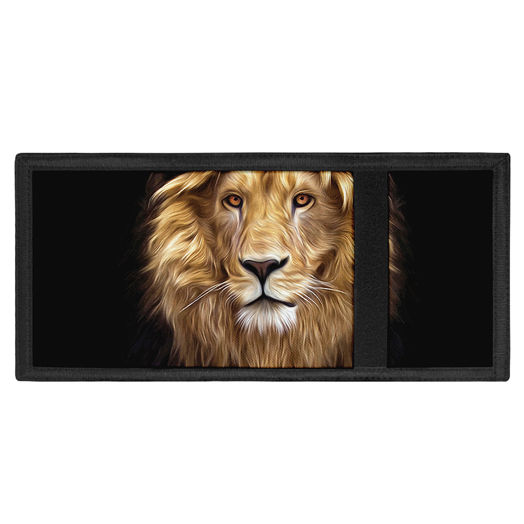 Leo Portrait Print Trifold Wallet