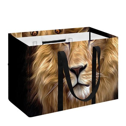 Leo Portrait Print Utility Tote Bag