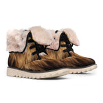 Leo Portrait Print Winter Boots