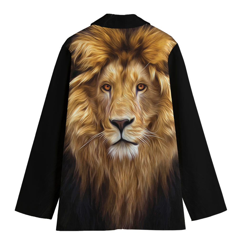 Leo Portrait Print Women's Blazer