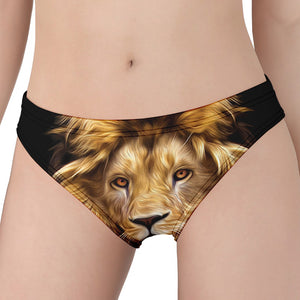 Leo Portrait Print Women's Panties