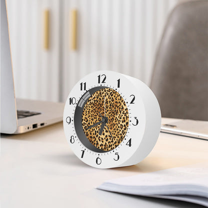 Leopard Pattern Print Alarm Clock
