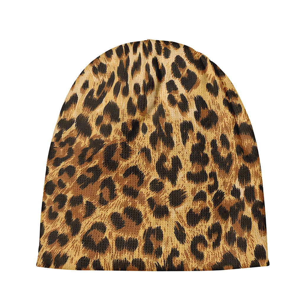 Leopard Pattern Print Beanie