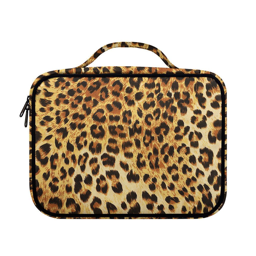 Leopard Pattern Print Briefcase Bible Bag