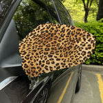 Leopard Pattern Print Car Side Mirror Covers