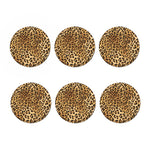 Leopard Pattern Print Coaster Set