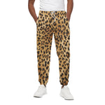 Leopard Pattern Print Cotton Pants