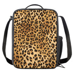 Leopard Pattern Print Crossbody Lunch Bag