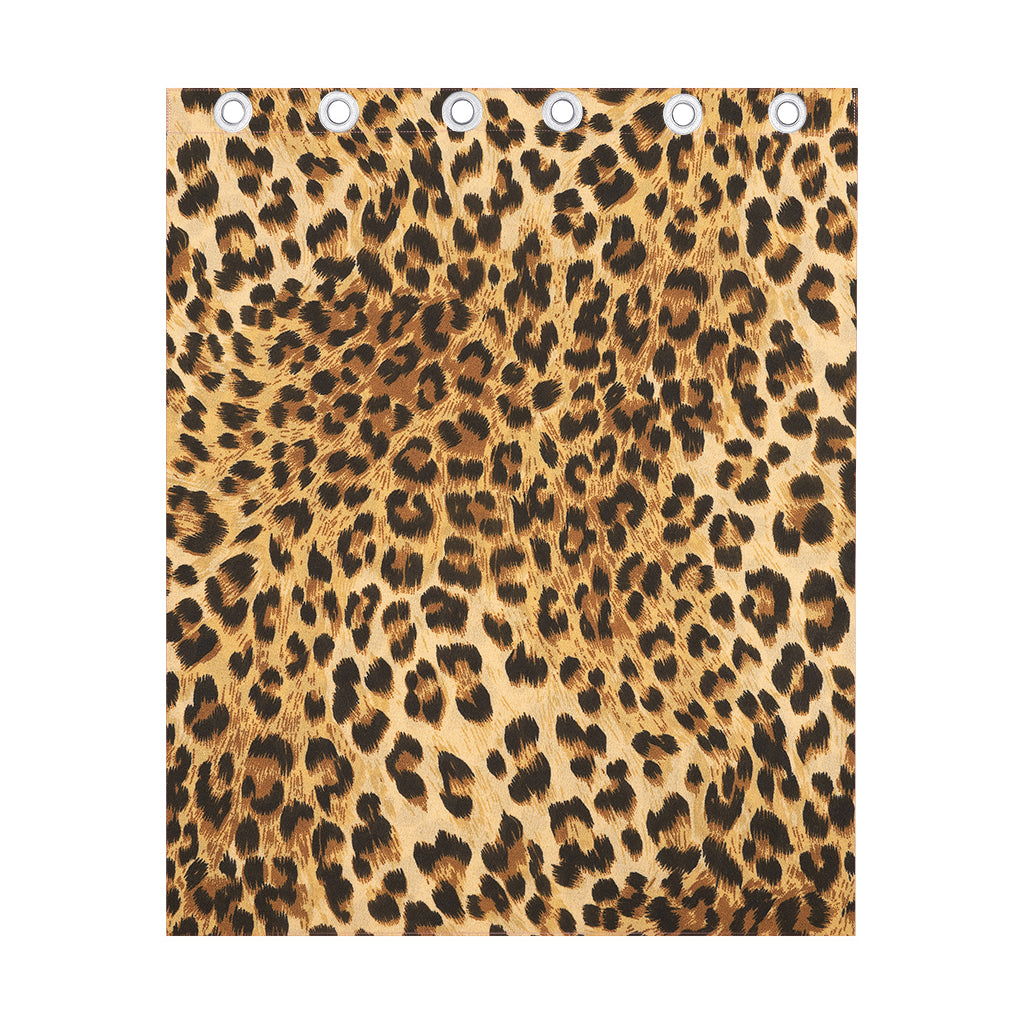 Leopard Pattern Print Curtain