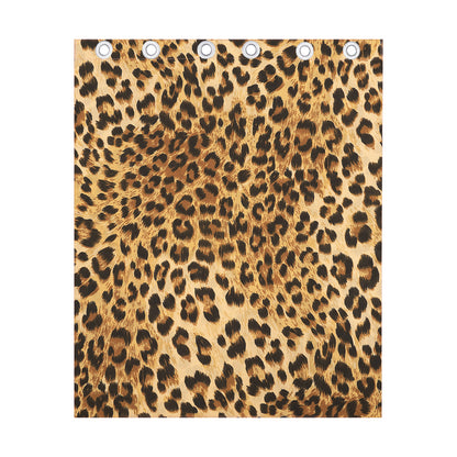 Leopard Pattern Print Curtain