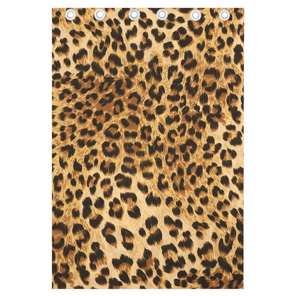 Leopard Pattern Print Curtain