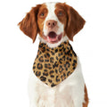 Leopard Pattern Print Dog Bandana