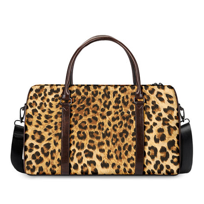 Leopard Pattern Print Duffle Bag