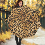 Leopard Pattern Print Foldable Umbrella