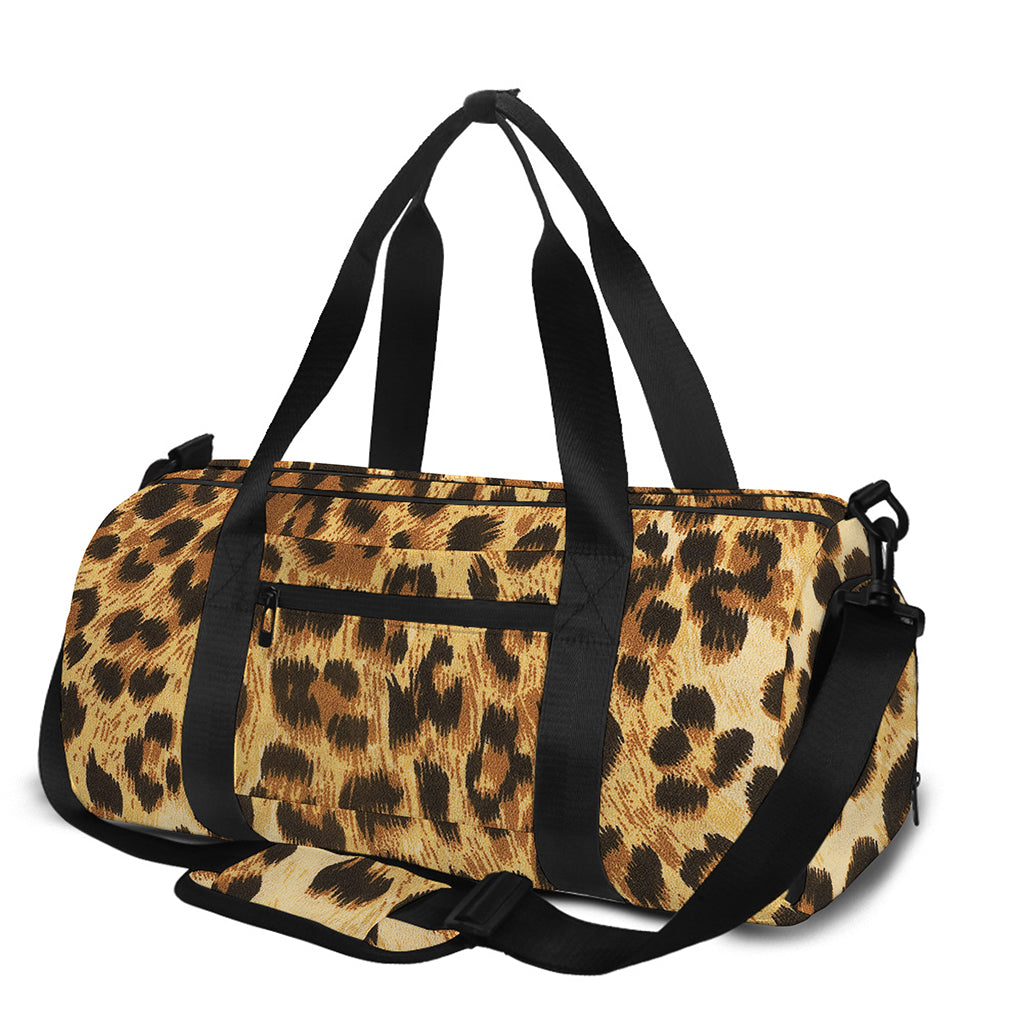Leopard Pattern Print Gym Bag