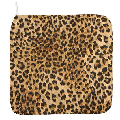 Leopard Pattern Print Hand Towel
