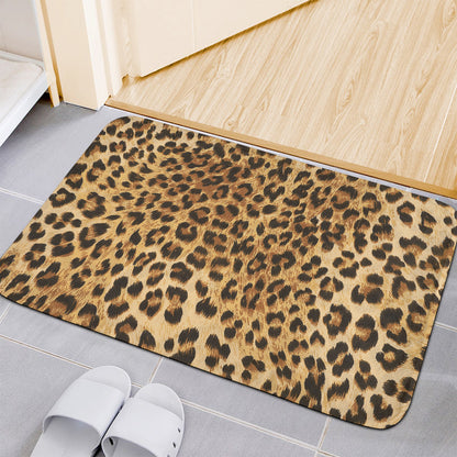 Leopard Pattern Print Indoor Door Mat