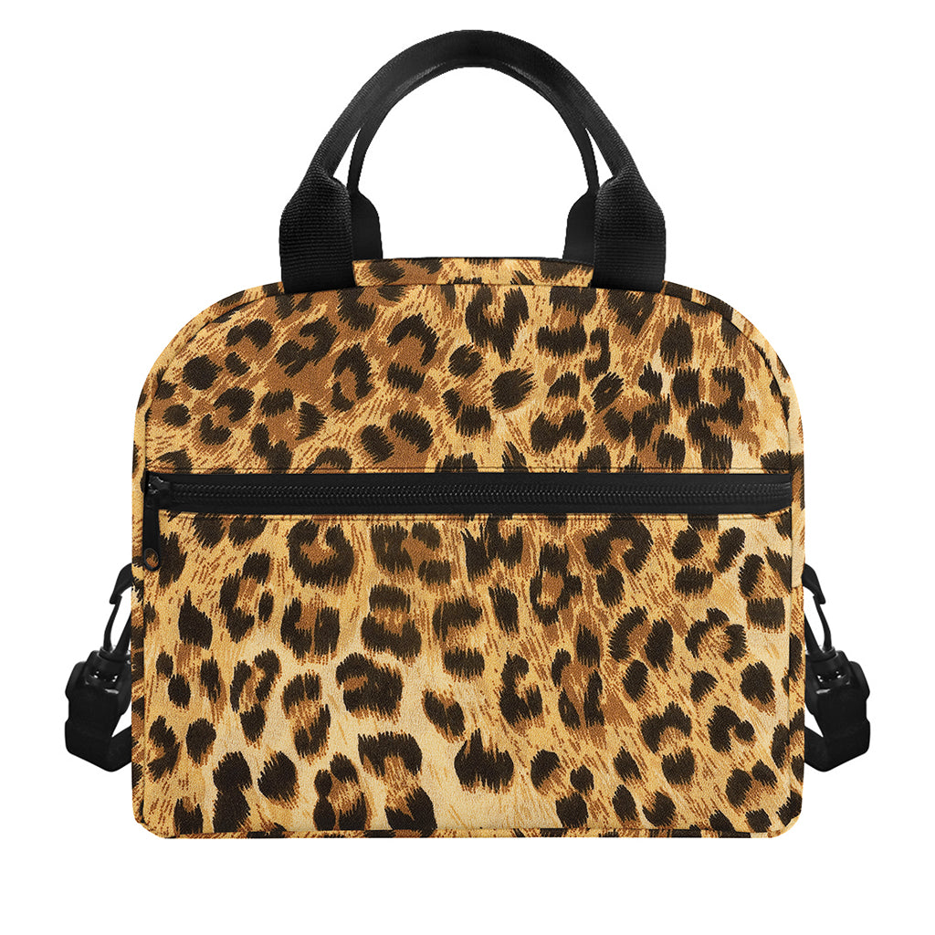 Leopard Pattern Print Insulated Lunch Bag