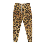 Leopard Pattern Print Jogger Pants
