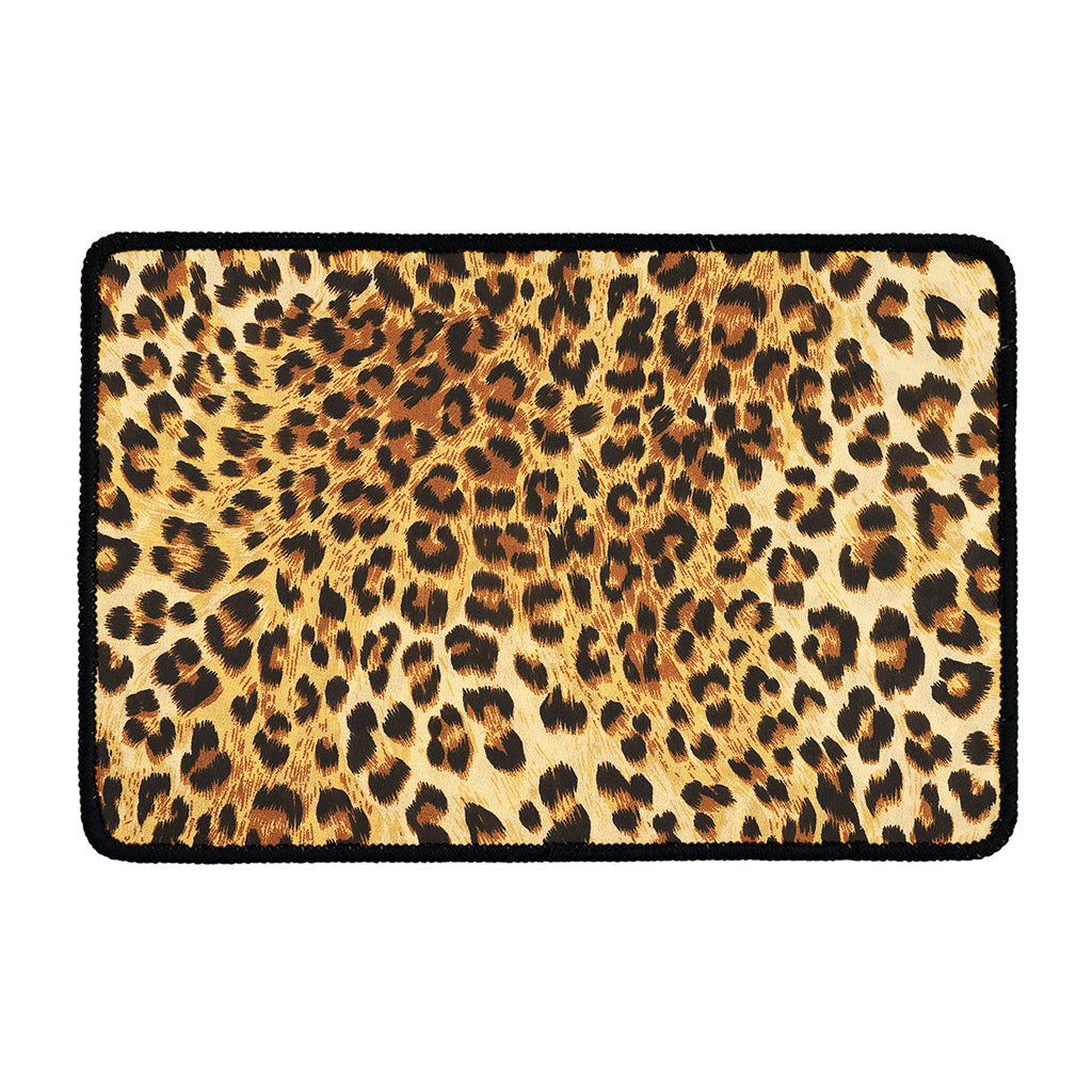 Leopard Pattern Print Kitchen Mat