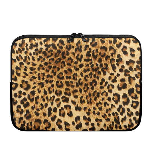 Leopard Pattern Print Laptop Sleeve