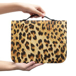 Leopard Pattern Print Leather Bible Cover
