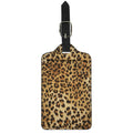 Leopard Pattern Print Luggage Tag