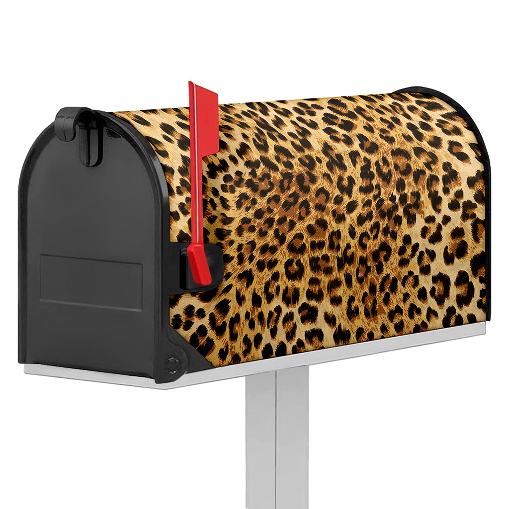 Leopard Pattern Print Mailbox Cover