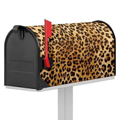 Leopard Pattern Print Mailbox Cover