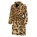 Leopard Pattern Print Men's Bathrobe