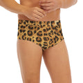 Leopard Pattern Print Men's Briefs