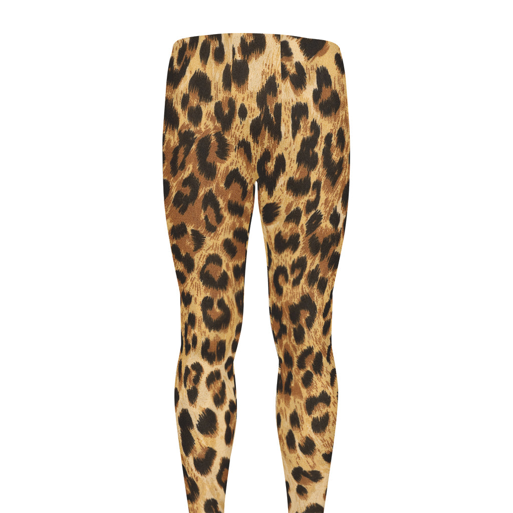 Leopard Pattern Print Men's leggings