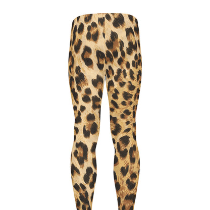 Leopard Pattern Print Men's leggings