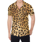 Leopard Pattern Print Men's Shirt