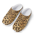 Leopard Pattern Print Mesh Casual Shoes