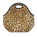Leopard Pattern Print Neoprene Lunch Bag