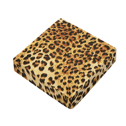 Leopard Pattern Print Outdoor Seat Cushion Cover