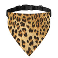 Leopard Pattern Print Over The Collar Dog Bandana