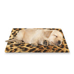 Leopard Pattern Print Pet Cooling Mat Cover