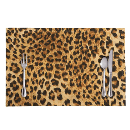 Leopard Pattern Print Placemat