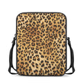 Leopard Pattern Print Rectangular Crossbody Bag