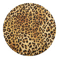 Leopard Pattern Print Round Blanket