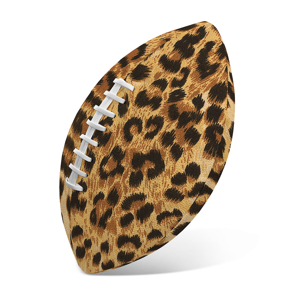 Leopard Pattern Print Rugby Ball