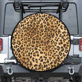 Leopard Pattern Print Tire Cover