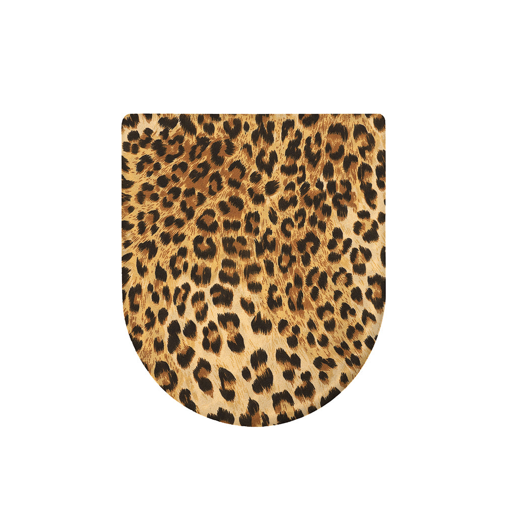 Leopard Pattern Print Toilet Lid Cover