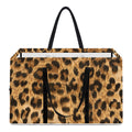 Leopard Pattern Print Utility Tote Bag