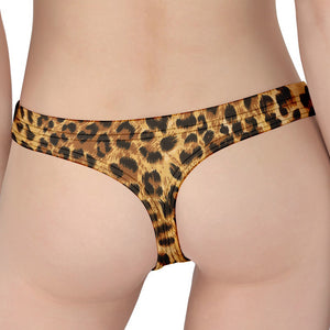 Leopard Pattern Print Women's Thong